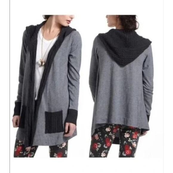 Vanessa Virginia Mixed Herringbone Cardigan - Picture 1 of 7